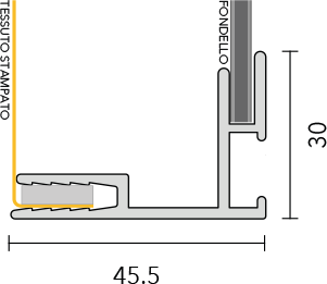 Profilo 45 section